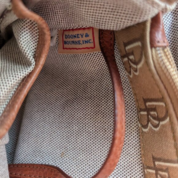 Dooney & Bourke Leather Handbag - Picture 7 of 8